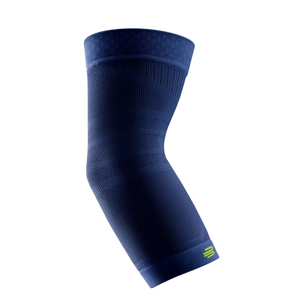 BAUERFEIND Ellenbogen Sleeve „Sports Compression Elbow Support“, 1 Unisex Ellenbogenbandage mit Kompression, Für Basketball, Leichtathletik und bei Ball- und Schlagsportarten, Rechts & Links tragbar