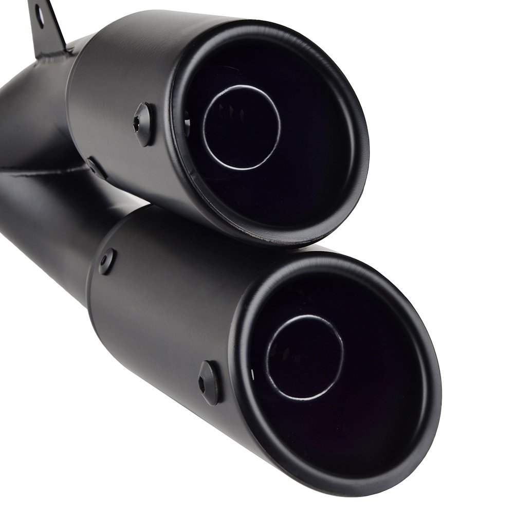 universale 38-51mm Slip On Dual Silenziatore di scarico Tubo di scarico marmitta con DB rimovibile Killer per moto Scooter Street Dirt Bike ATV