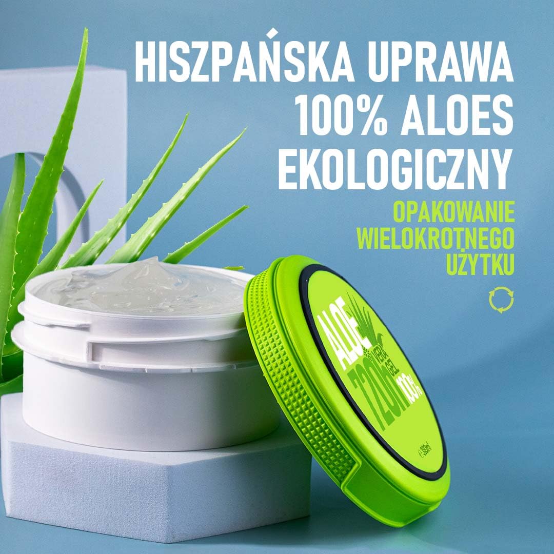 Aloe Vera 720H, Twoim kompleksowym rozwiązaniem dla nawilżonej i ukoić skóry Nawilżanie Uspokajanie skóry głowy Ochrona 2000 ml