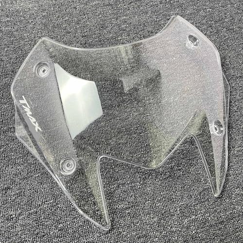 Pare-brise moto pour Yamaha T-Max 560 Tech Max 2022-2023 - Bulle sport noire TMAX560