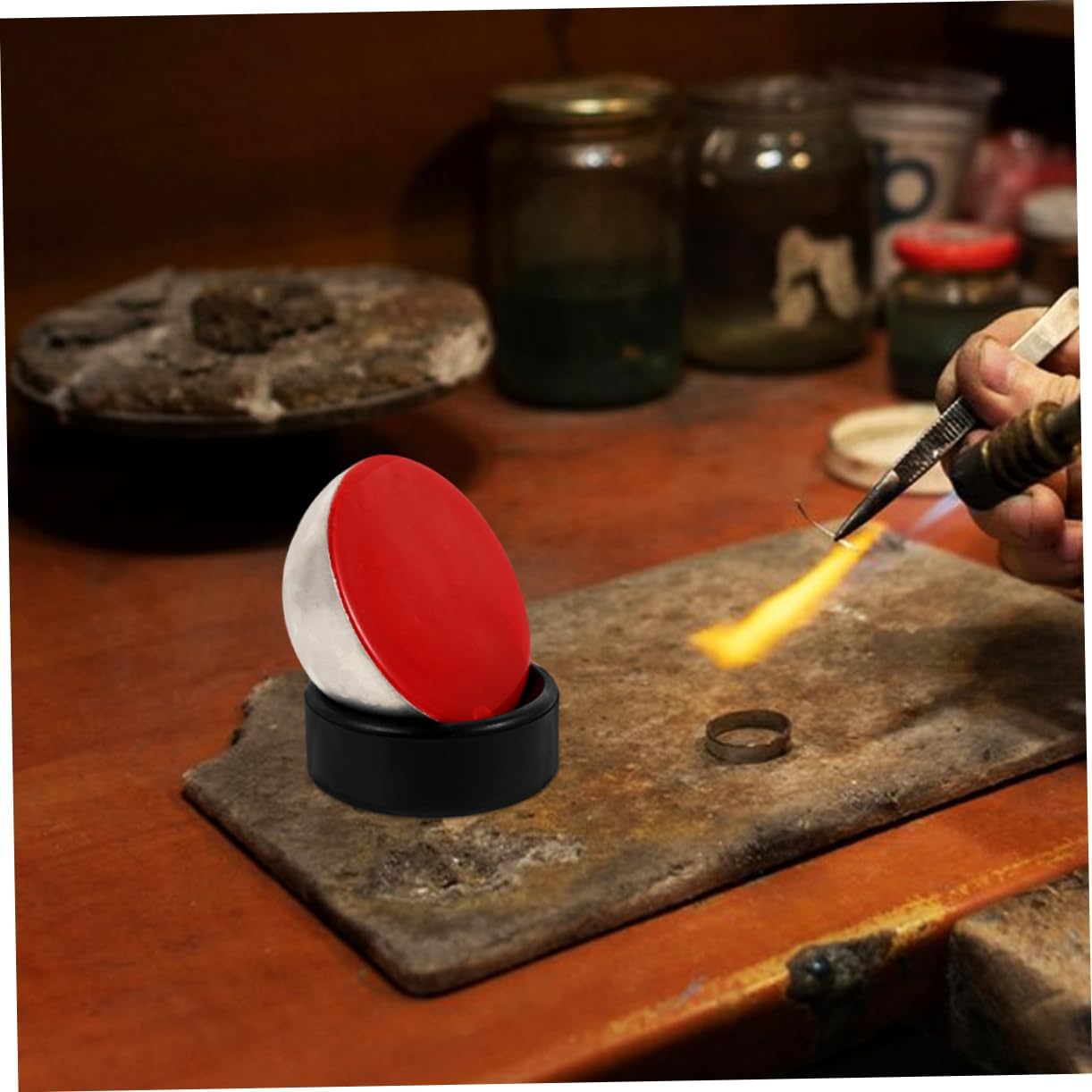 Jewelry Engraving Ball Vise for Jewelers with 100mm Base