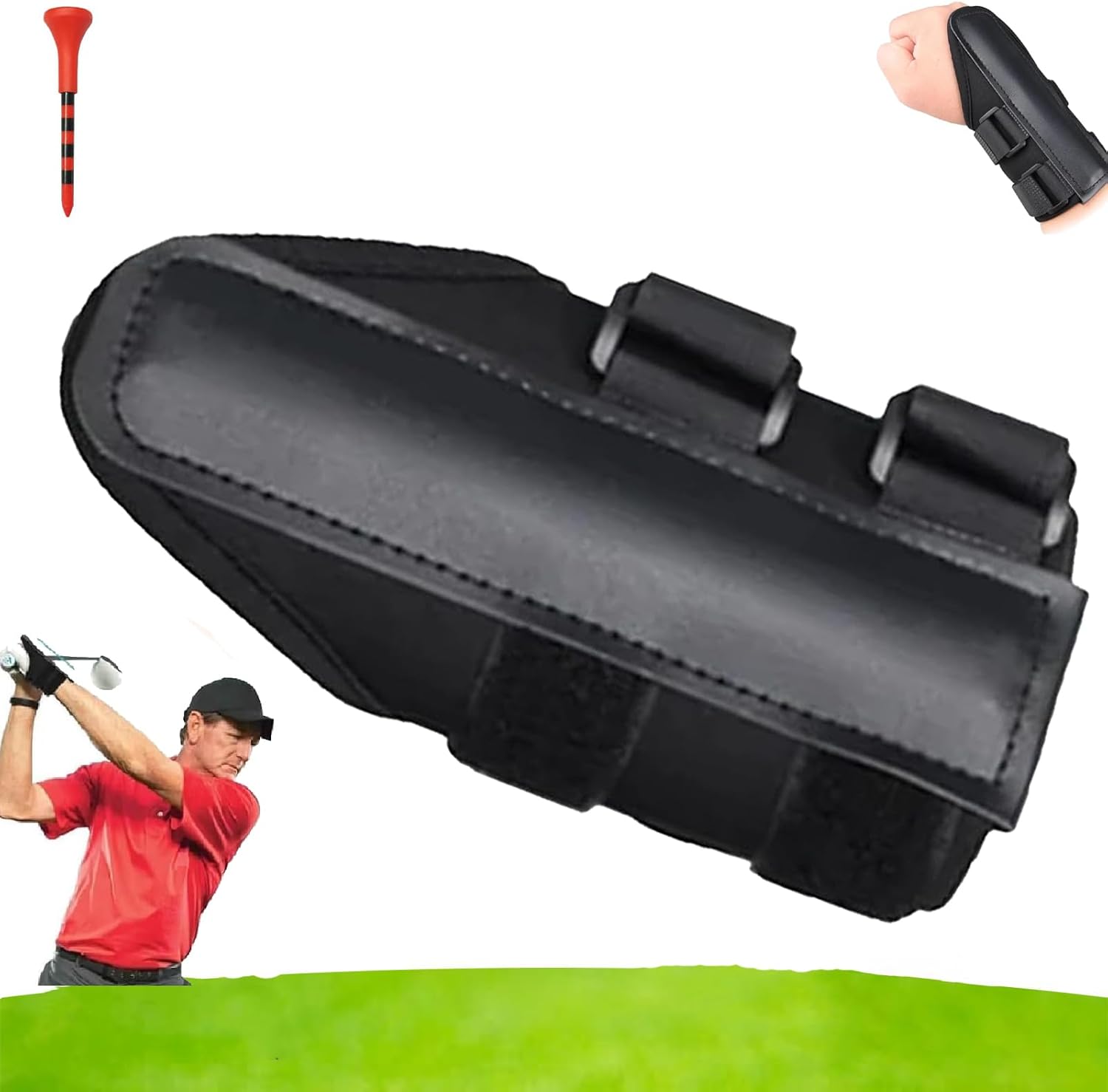 Golf Swing Alignment Brace 2.0, Golf Wrist Brace, Golf Swing Training