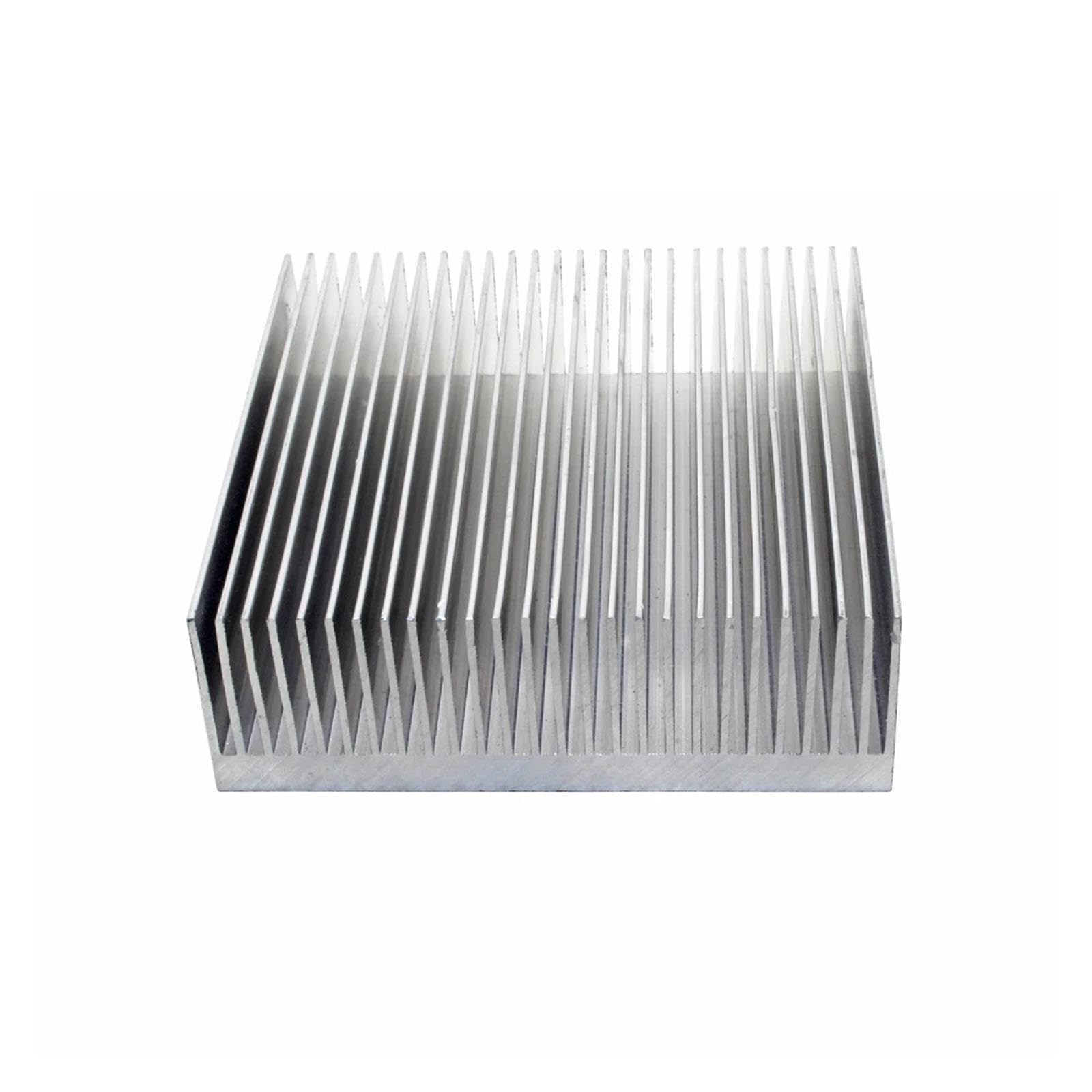 Dissipatore di calore in alluminio estruso da 2 pezzi 80x80x26,9 mm