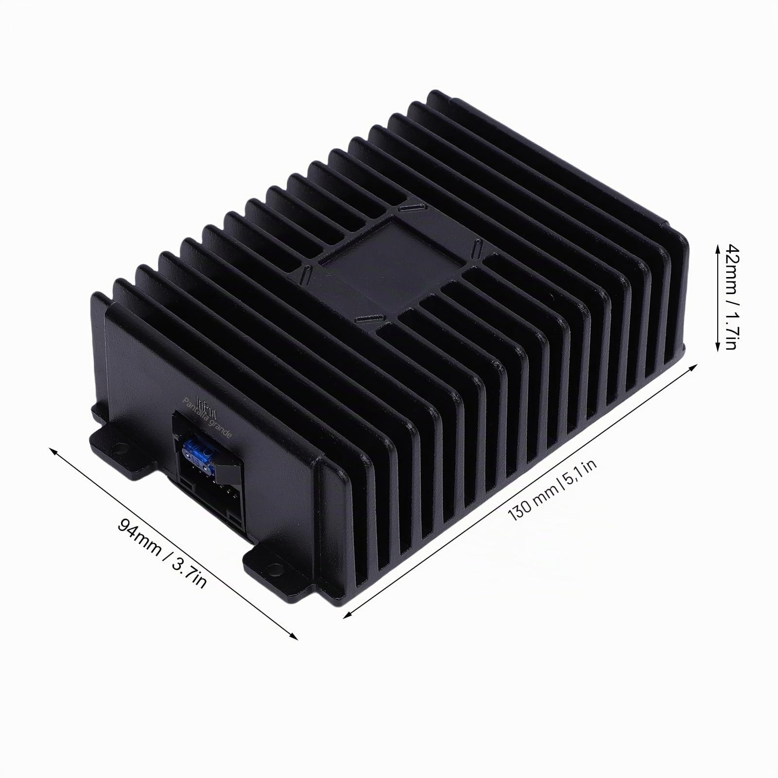 Amplificador de potencia para coche A 4 Amplificador B Clase A para pantalla grande con tecnología DSP de aleación de aluminio