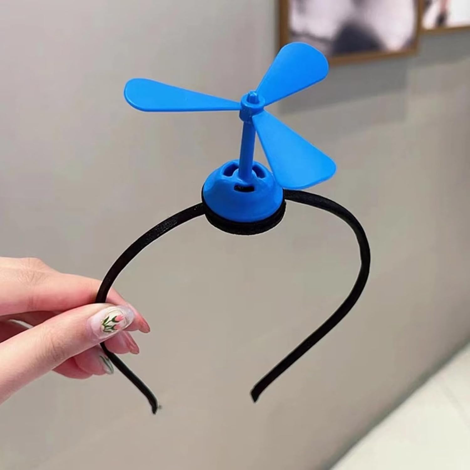 Colorful Stereo Propeller Shape Hairband Photography Headband Carnivals Party Headband For Girl Women Multiple Color image 4