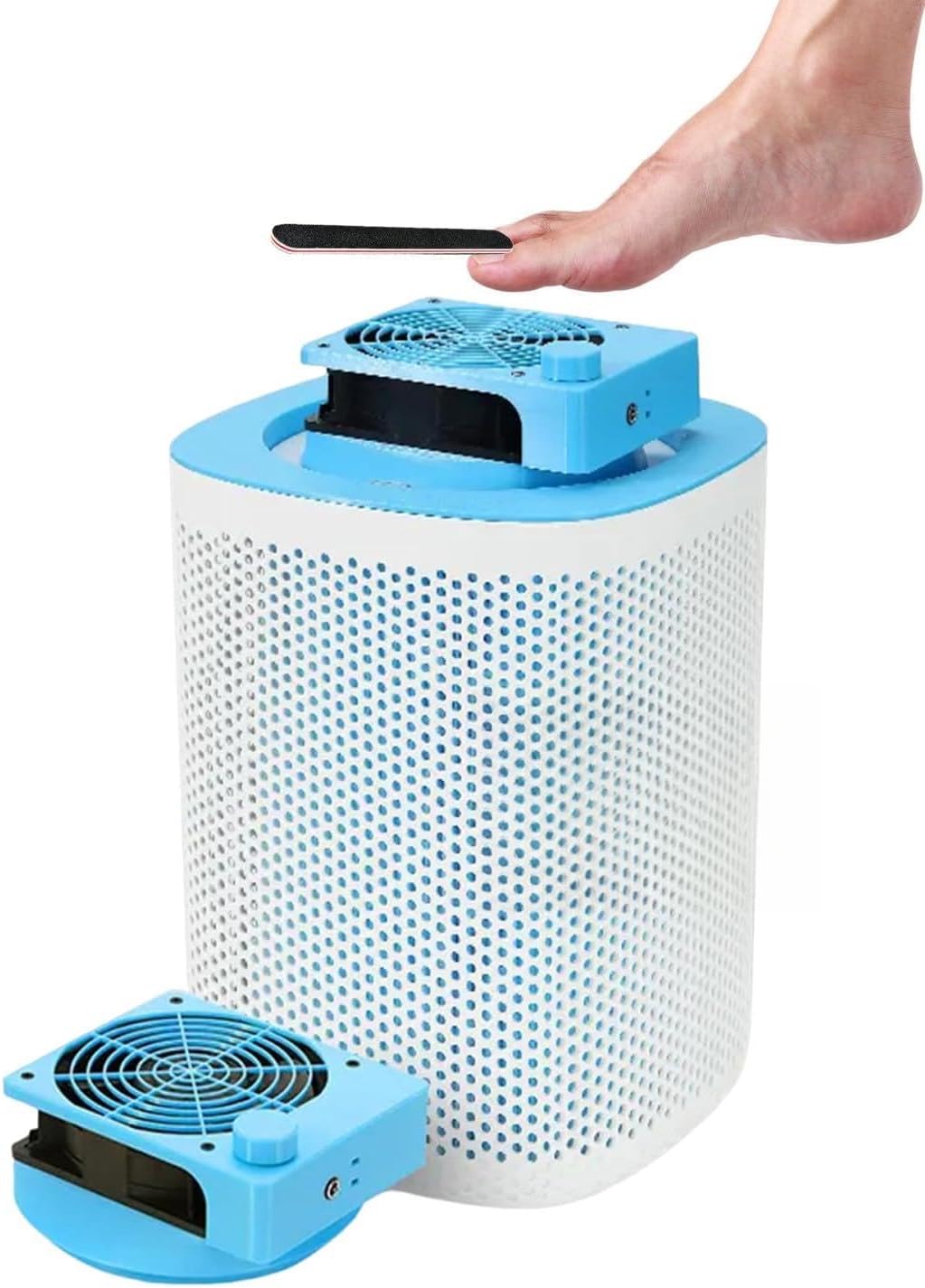 2025 New Multi-Purpose Foot Nail Dust Collector with Reusable Filter Element, Nails Vacuum Machine, 40W Low Noise Nail Tools, 3-Speed Adjustable, Strong Suction