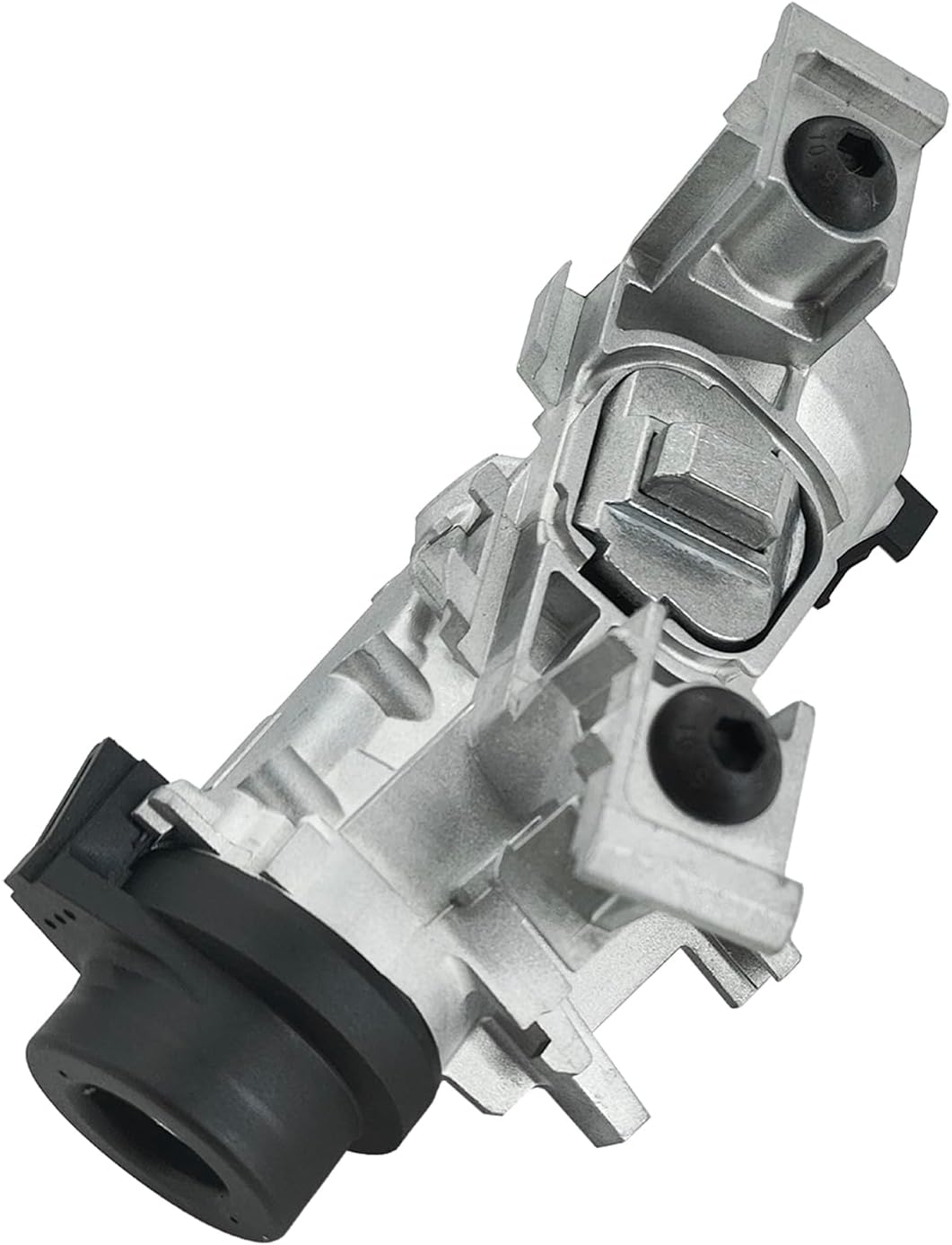 1K0905851 Ignition Switch Lock Cylinder Assembly with Intelligent Key Shell for VW Jetta 2006-2018,Eos 2007-2011,Golf 2004-2011,Rabbit 2006-2009#1K0905851B