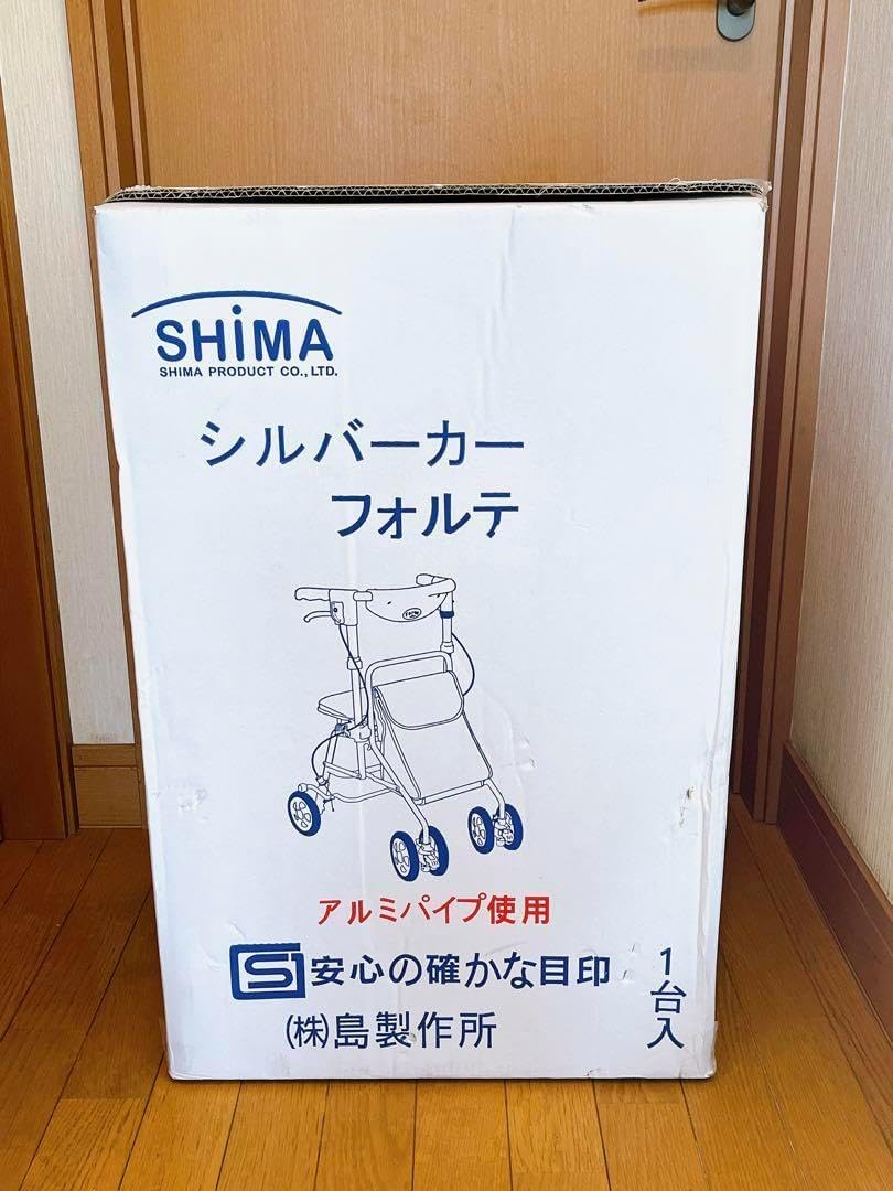 未使用 シルバーカー フォルテ ショッピングカート 折りたたみ アルミ