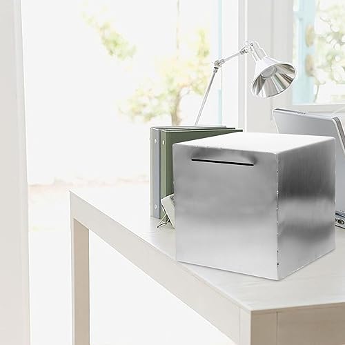 Miniatura 7 de NOLITOY Alcancias de acero inoxidable para adultos, 3 unidades, tarro de ahorro de metal, hucha para ahorro de dinero, para niños, 3 uds