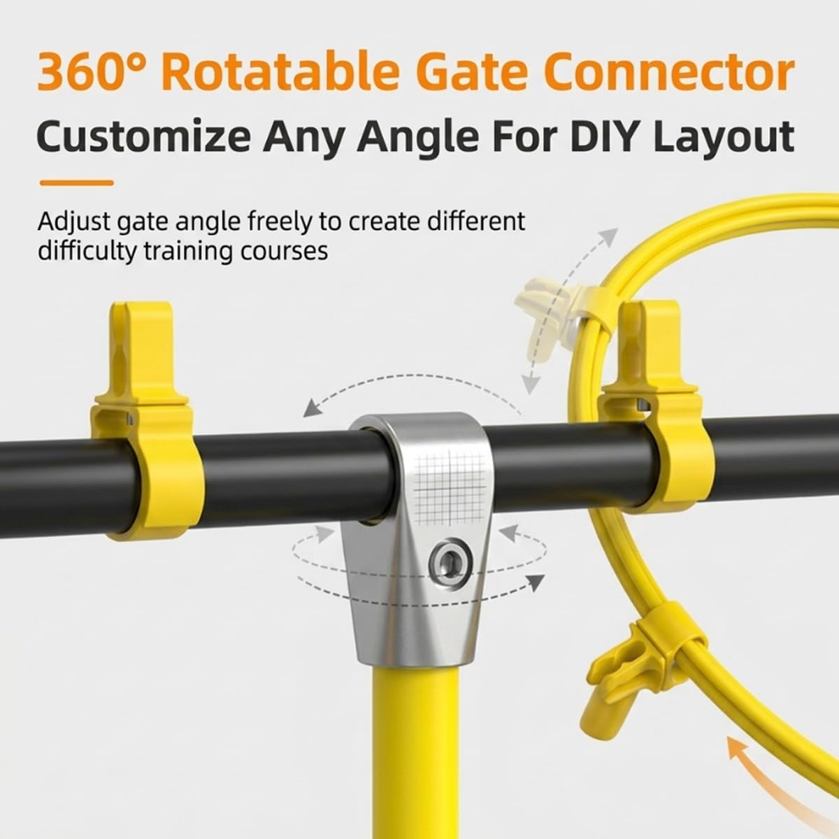 Kit de Circuito de Obstáculos para Drone FPV, Set Completo de Entrenamiento con Aros Puertas Pista DIY y Plataforma de Aterrizaje para Interior Exterior