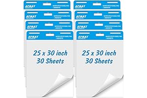 Chart Paper for Teachers, 8 Pads, Sticky Easel Pads, Flip Chart Paper...
