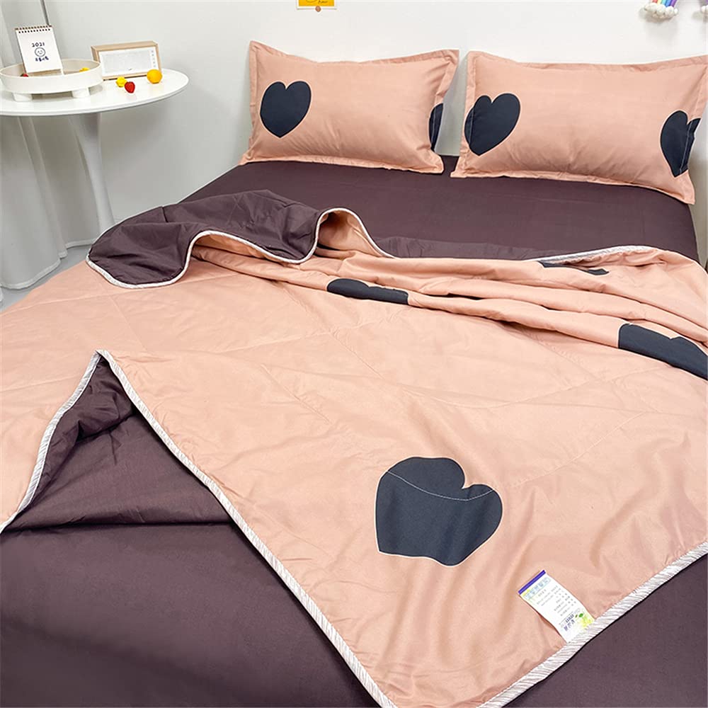 Couvre-lit Matelassé Réversible En Microfibre Douce - Lavable, Toutes Saisons, 180x220 Cm