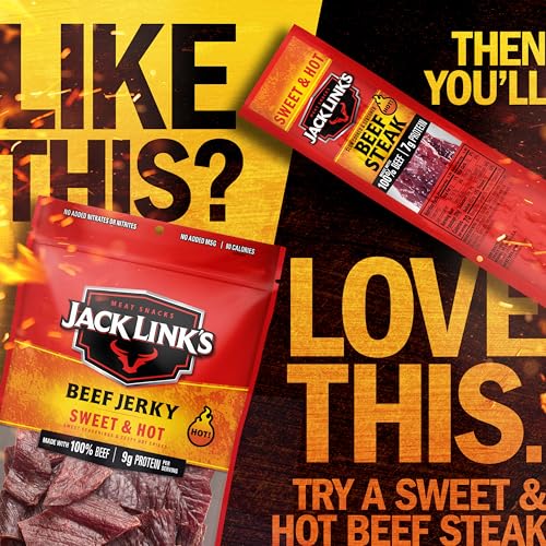 Jack Link's Beef Jerky Half Pounder - Sweet & Hot - 8 oz - image 7