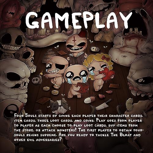 Maestro Media: The Binding of Isaac: Four Souls (2nd Edition) - Strategy Card Game, Officially Licensed, Ages 13+, 1-4+ Players, 30 Min - 3
