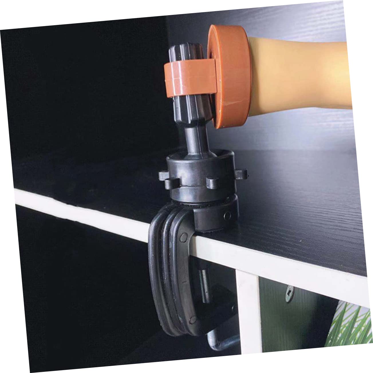 Healvian Soporte de Mano de Práctica para Uñas Modelo Flexible con Brazo para Entrenamiento de Manicura para de Uñas y Profesional