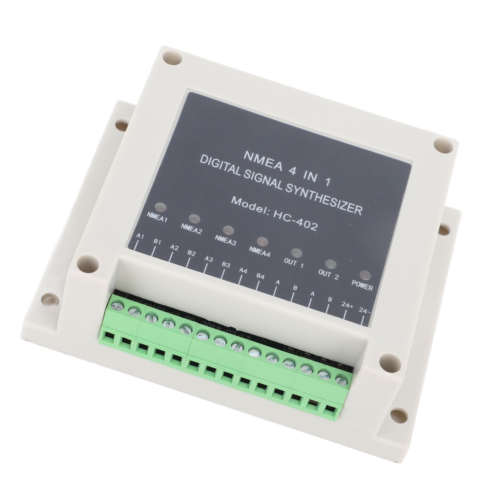 BRRNOO Sintetizzatore Digitale NMEA 4 in 1 HC 402 Selezione Automatica della velocità di Trasmissione per Dispositivi Marini con Protocollo NMEA0183