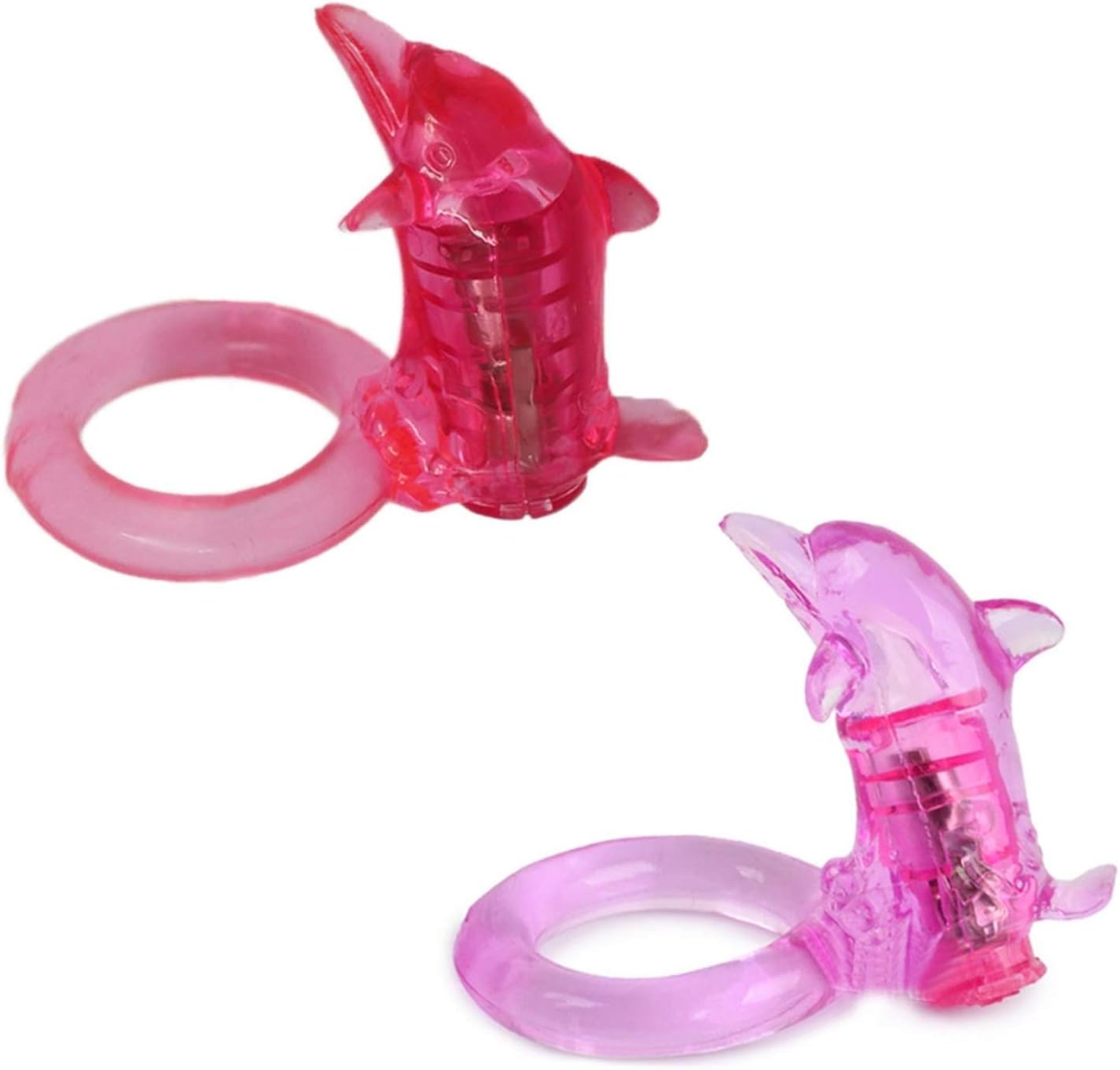 FSNEX Vibrador Dolphin C-ock Anillo Hombre Impermeable P-Enis ...