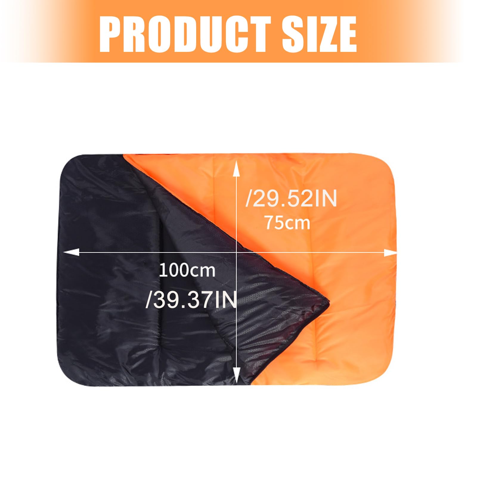 XAGMODSHN Tapis chauffant portable alimenté par USB pour animal domestique, contrôle de la température, housse amovible et lavable pour chiens, chats, matelas chauffant pour chien avec alimentation