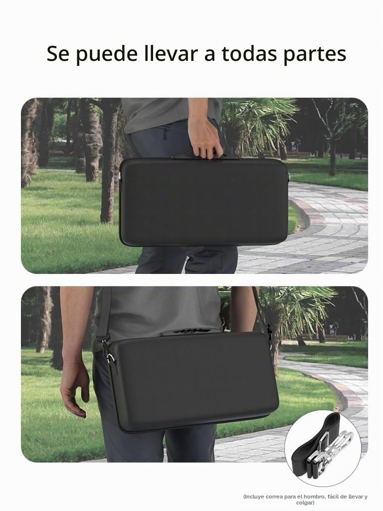 Funda de transporte de almacenamiento para proyector XGIMI MOGO 3 Pro y Powerbase, funda portátil rígida de EVA que se adapta perfectamente a MOGO 3 Pro, accesorios, a prueba de golpes,