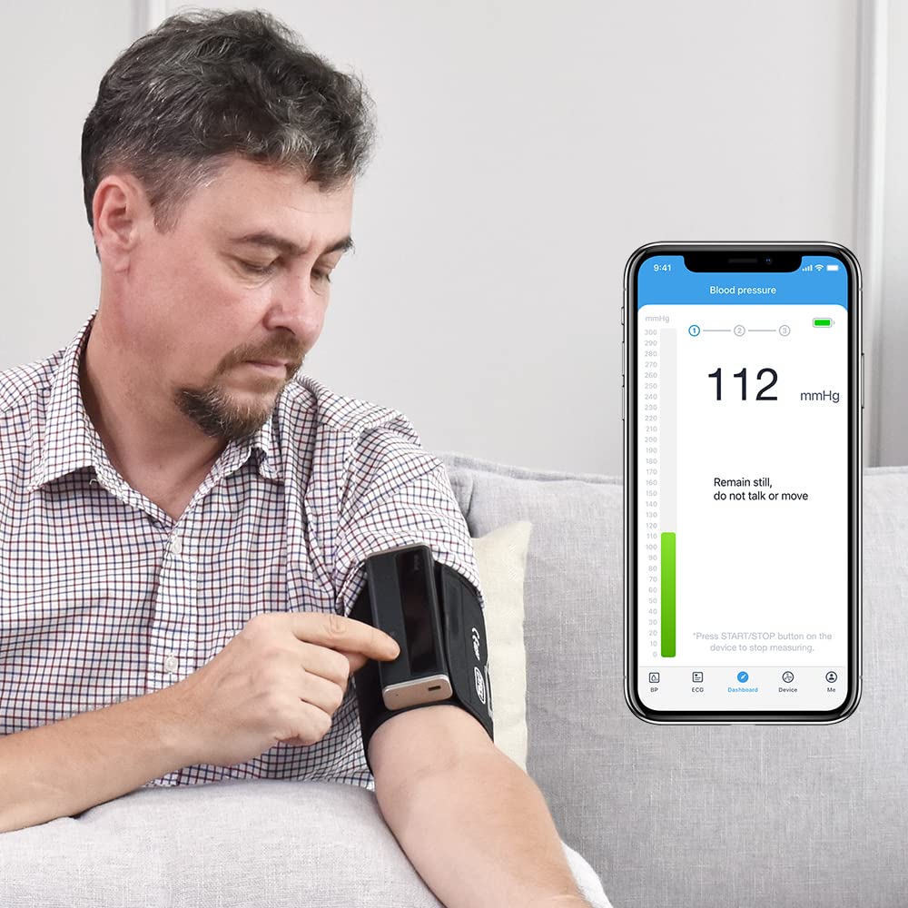 Wellue BP2 Connect Blood Pressure Monitor + AIECG WiFi