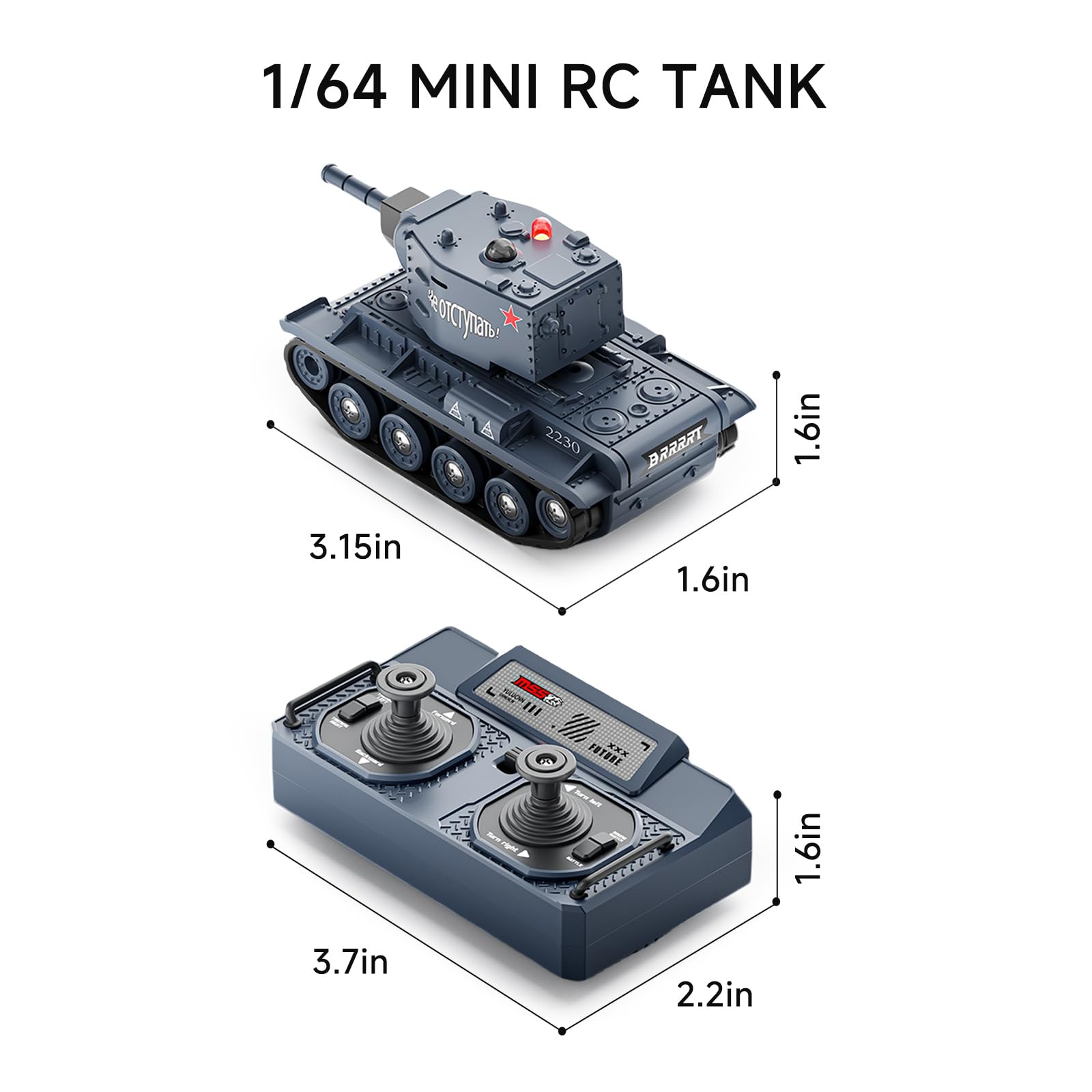 Amazon.co.jp: BRRRRT1/64 赤外線シュート付きリモートコントロール