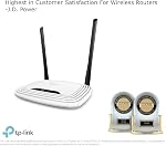 TP-Link N300 WiFi Router (TL-WR841N) - 2 x 5dBi High Power Antennas, Supports Access Point, WISP, Up to 300Mbps