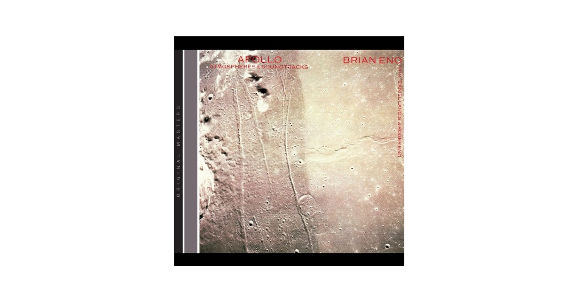 Brian Eno 2LD 「For All Mankind」Special Brian Eno launches limited-edition color-changing vinyl spinner