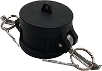 Vista 3 de 2 piezas de accesorios Camlock de plástico poliéster DC-200 de 2" tipo DC, acoplamientos estándar, accesorios de bloqueo de leva de polipropileno