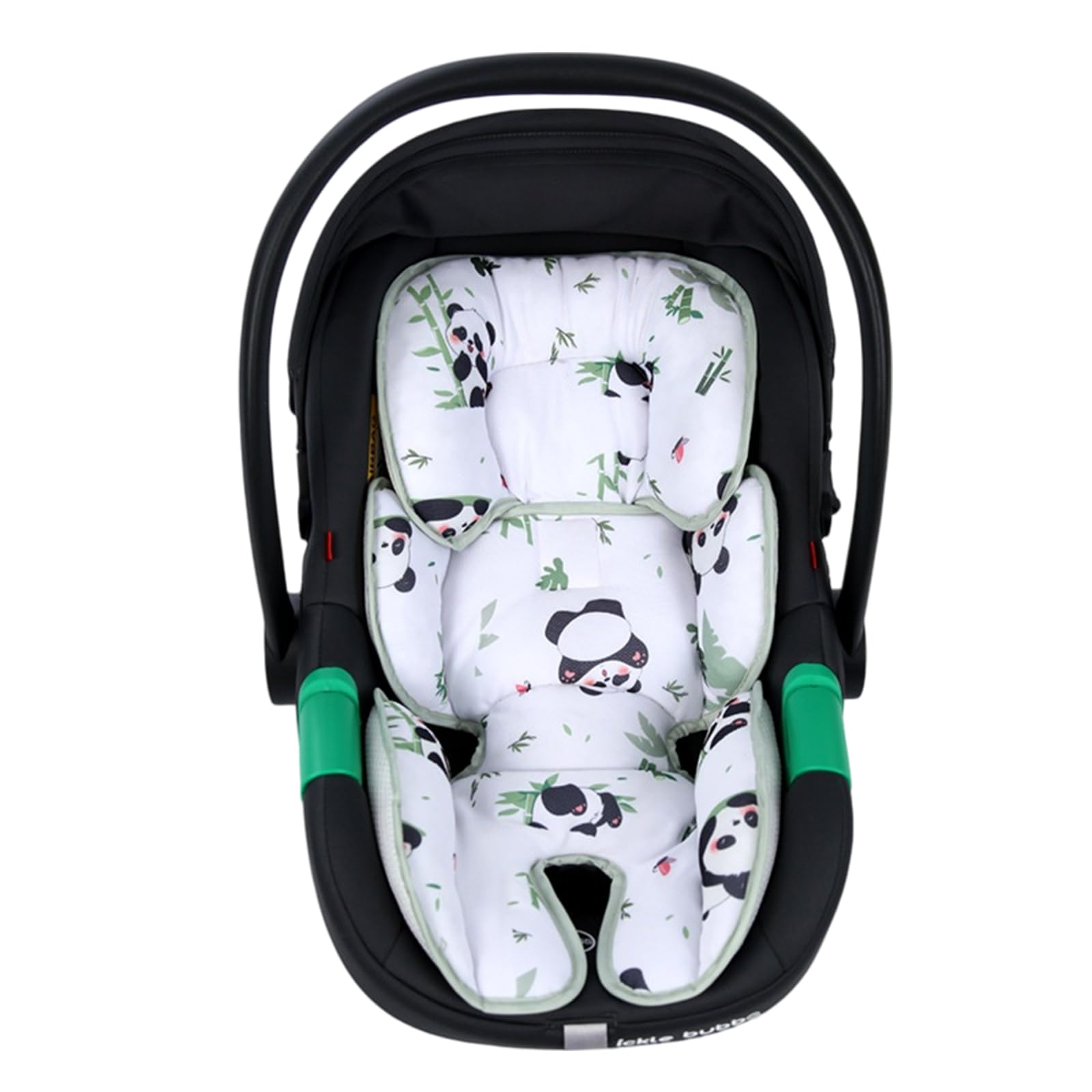 Topoq Bamboo And Panda Infant Car Seat Insert Newborn Insert For Car Seat Pram Buggy Baby Stroller Inserts Cushion Pushchair Seat Liner For Baby Swings High Chair