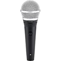 Shure Shure Dynamic Vocal Microphone: Cardioid/with Switch/XLR-XLR Cable Included PGA48-XLR-J Black【Domestic Regular Product/