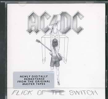 AC/DC Flick of the Switch サイン入り AC/DC Flick of the Switch サイン入り Amazon.com: Flick Of