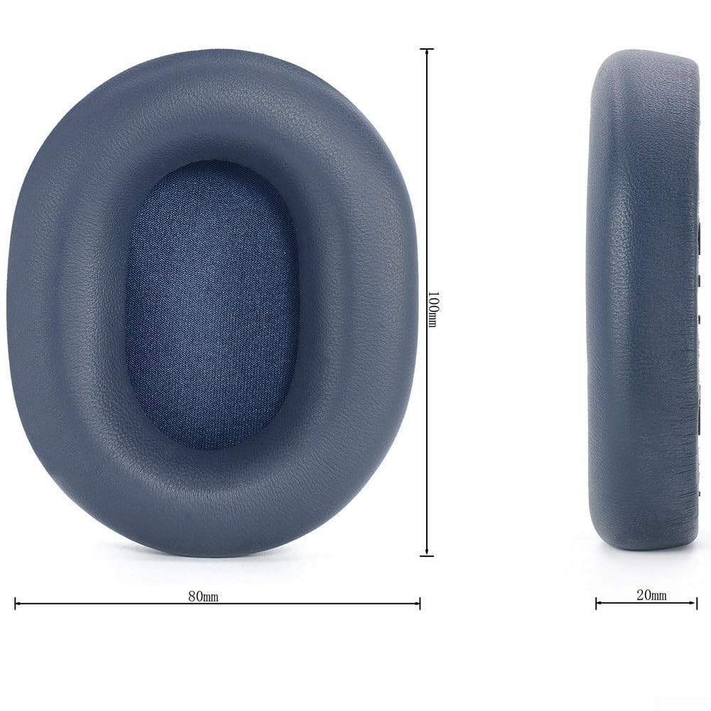 Almohadillas Repuesto para sony WH-1000XM5 Cómodas Negro Almohadillas