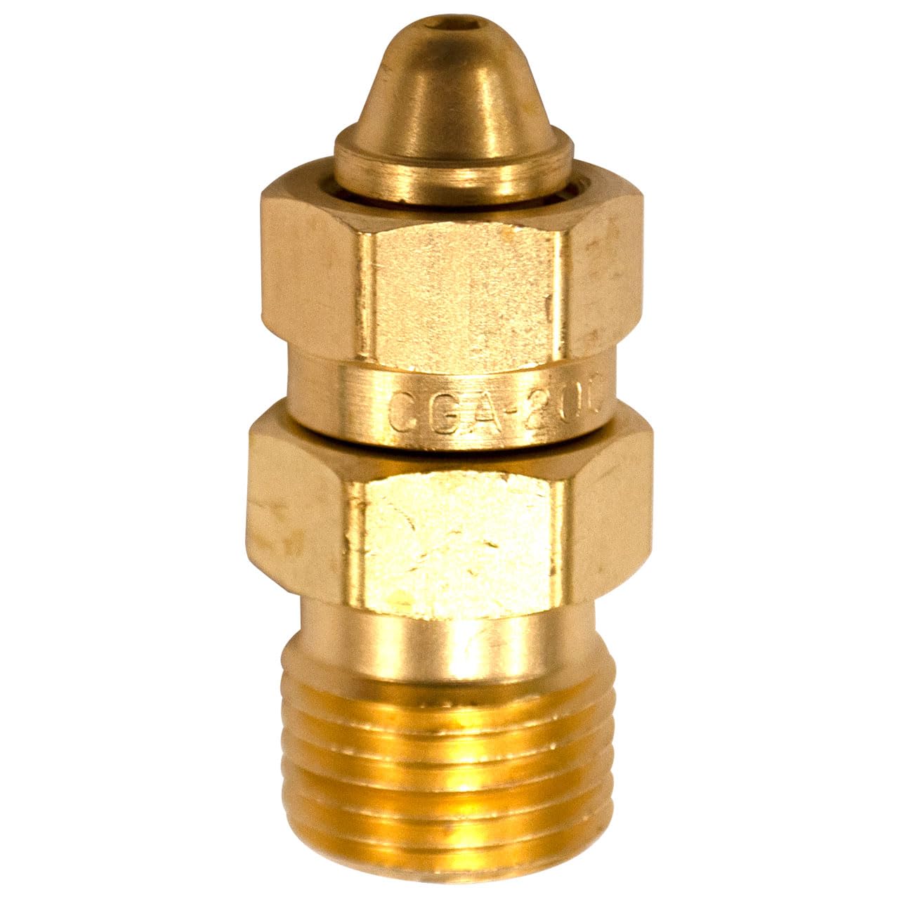 Western # 322 Acetylene Cylinder Adapter CGA 200 to CGA 300