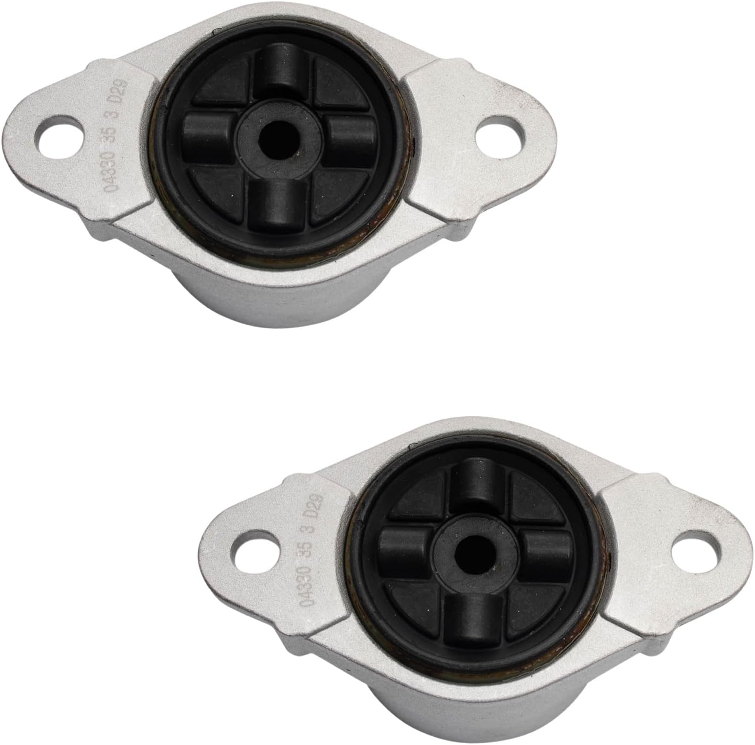 TRQ Rear Upper Shock Mount Kit for 18-22 Ford Ecosport 11-19 Fiesta 11-14 Mazda 2