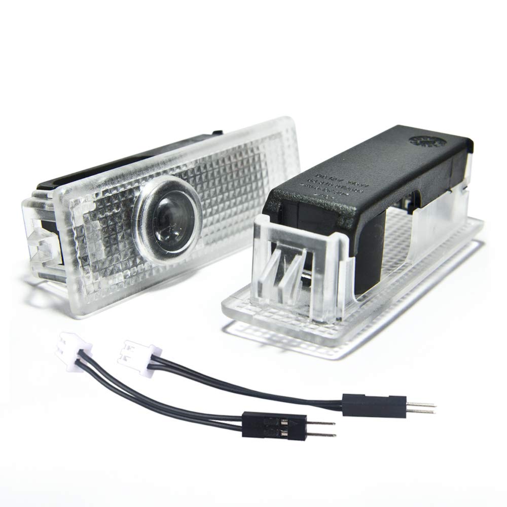 HConce Car Logo Lights Ghost Light Door Light Projector Accessories Welcome Emblem Lamp led Compatible with bmw 3/5/6/7/Z/GT/X Series（2-Pack）