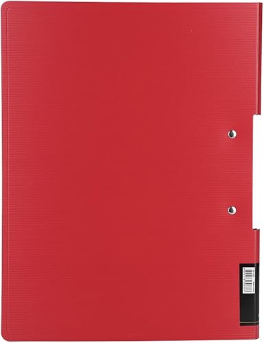 Miniatura 6 de Portapapeles plegable de plástico con clip de perfil A4, tamaño carta, portapapeles con tapa de 360 grados, bloc de escritura, portapapeles,