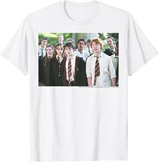 Harry Potter Ron Weasley Hermione Granger Class Group Shot T-Shirt