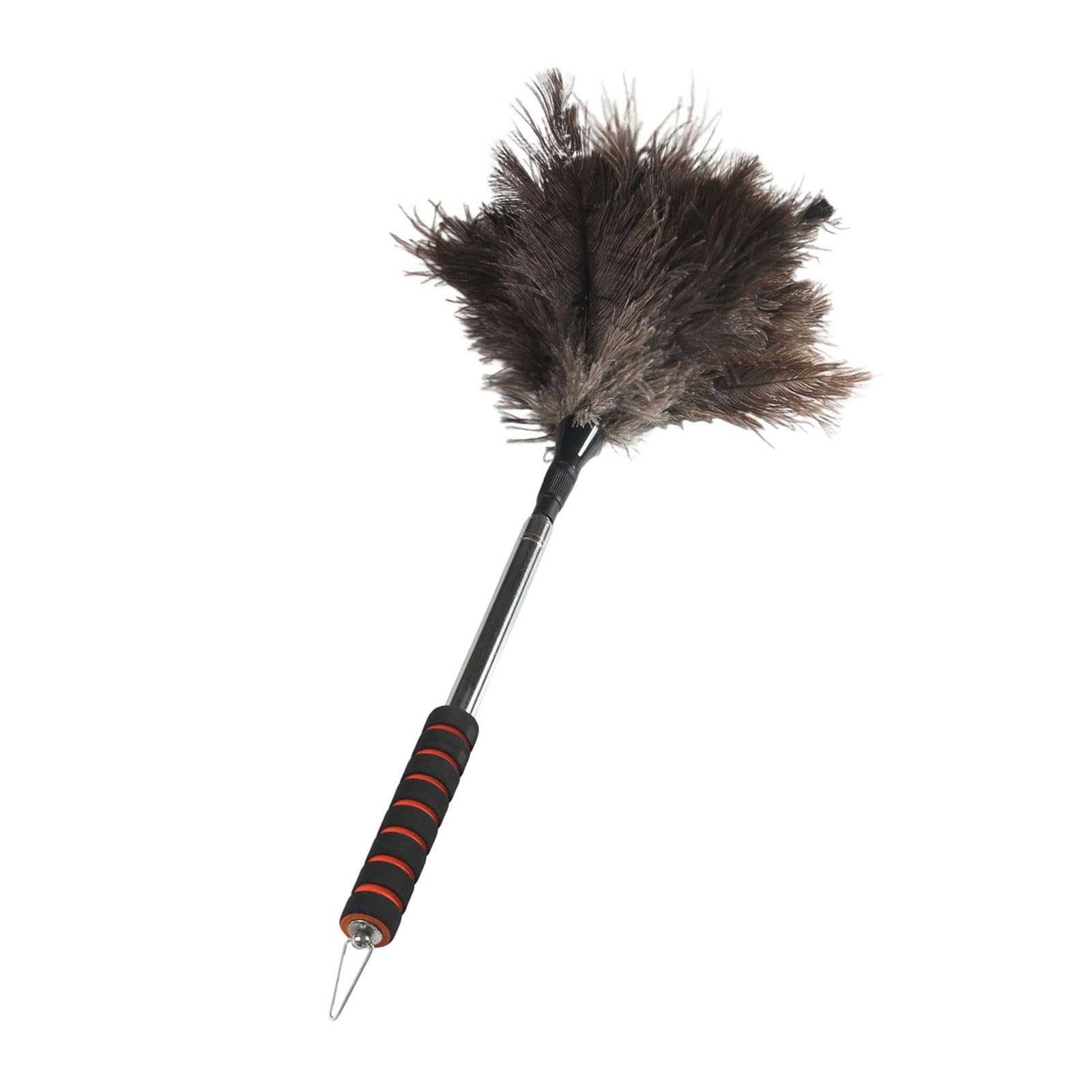 XAGMODSHN Multisurface AntiStatic Natural Feathered Dusters with Telescoping Handle for Efficient Home Car Dusting Supply Nonshedding Feathered Cleaning Tool