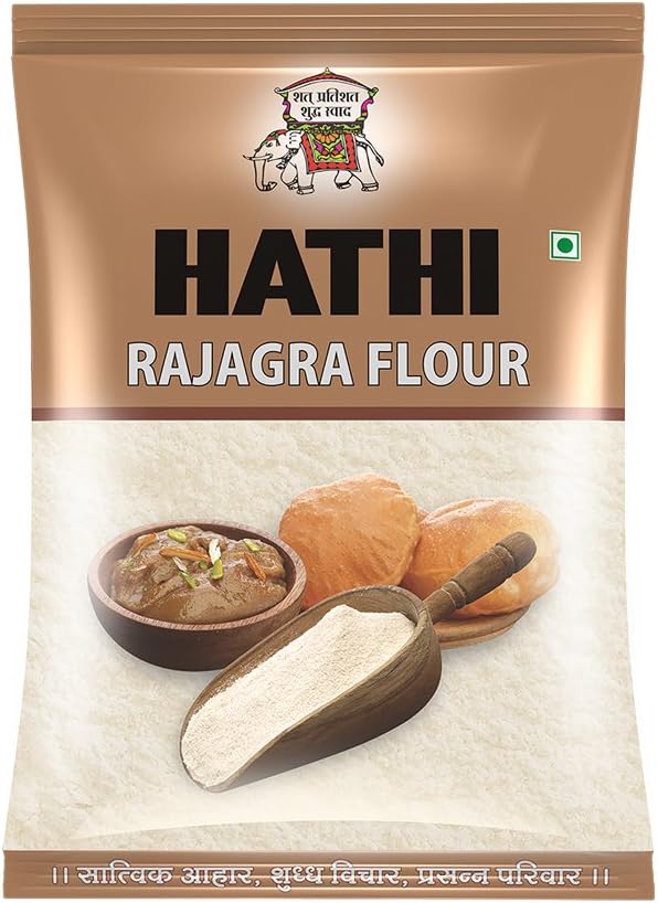 HATHI MASALA - Gluten Free Amaranth Flour (Rajgira Flour) - Natural and Healthy Ingredients (200gm)