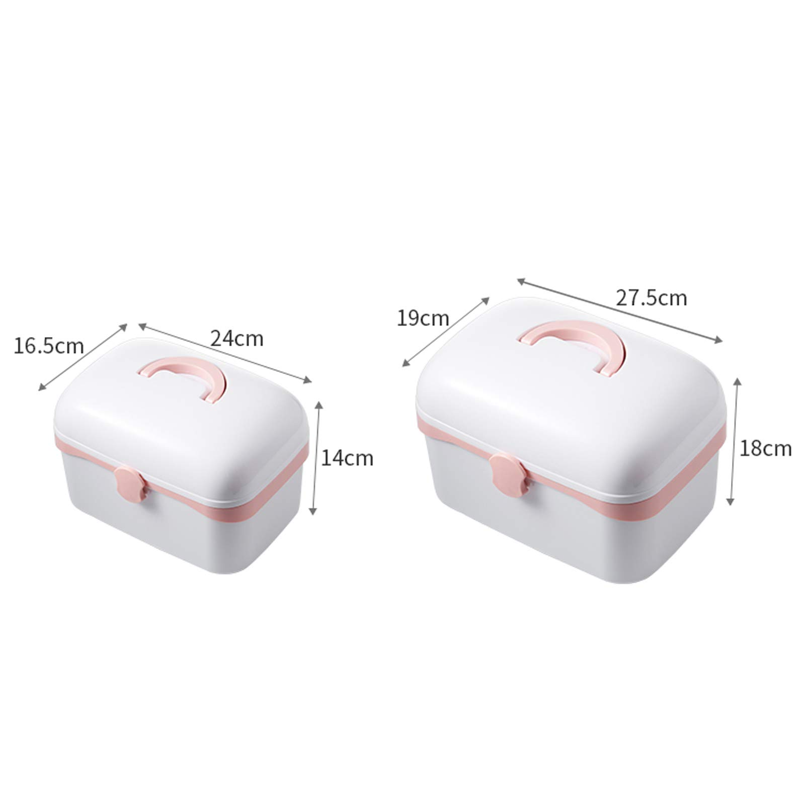 Botiquín De Primeros Auxilios Familiar, Botiquín Portátil, Botiquín, Botiquín De Primeros Auxilios Múltiples Capas Portátil Durable, Botiquín Portátil con Asa, for El Hogar, Viajes, Trabajo