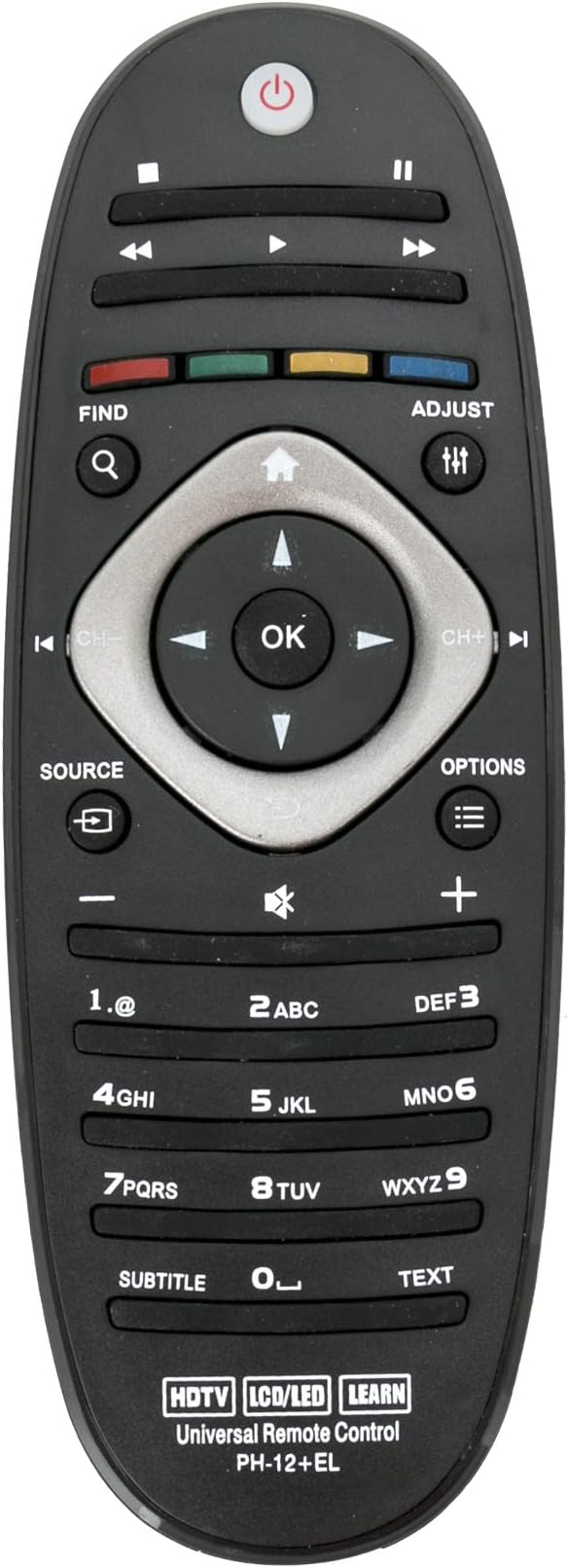 VINABTY Universal Replace Remote Control for Philips Blue-Ray Player LED LCD TV 46PFL9706H/12 47PFL7606K/02 47PFL7656K/02 47PFL7696K/02 49PFL4909 50PFL3707 50PFL4909 52PFL8605H/60 58PFL4609 58PFL4909