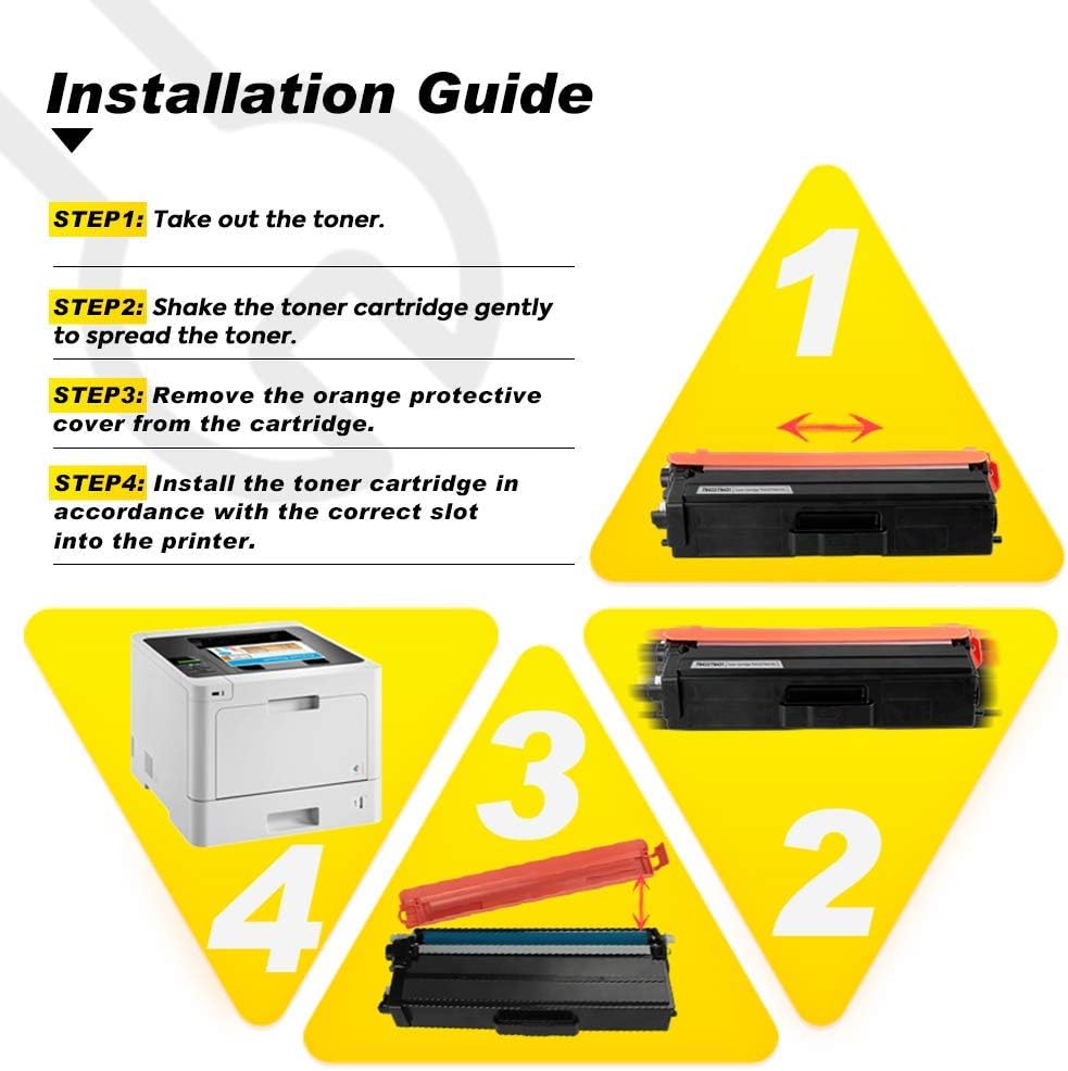 Authentic Crazy Deals V4INK Compatible TN-433 TN-431 Toner Cartridge Replacement for Brother TN433 TN431 TN433BK to use with Mfc-L8900Cdw Mfc-L8610Cdw Hl-L8260Cdw Hl-L8360Cdw Hl-L8360Cdwt Hl-L9310CDW (Color Set) 50% Off Discount V4INK Compatible TN-433 TN-431 Toner Cartridge Replacement for Brother TN433 TN431 TN433BK to use with Mfc-L8900Cdw Mfc-L8610Cdw Hl-L8260Cdw Hl-L8360Cdw Hl-L8360Cdwt Hl-L9310CDW (Color Set)