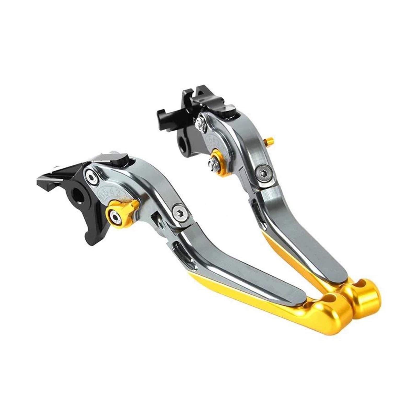 USQBUZHHK Brake Clutch Lever Brake Clutch Lever Handle Levers for F900R F900XR F900GS F750GS F850GS F800GS F750 GS F 850GS 800(Titanium Gold)