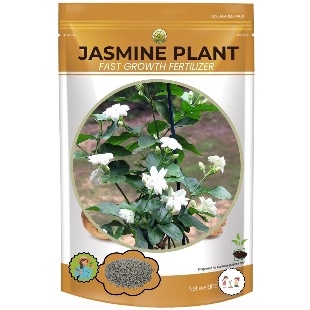 500 GRAMS | JASMINE PLANT Food | Plant Nutrient | Plant Fertilizer | Plant Food For Gardening| Enhance Growth | Grow large Flowers