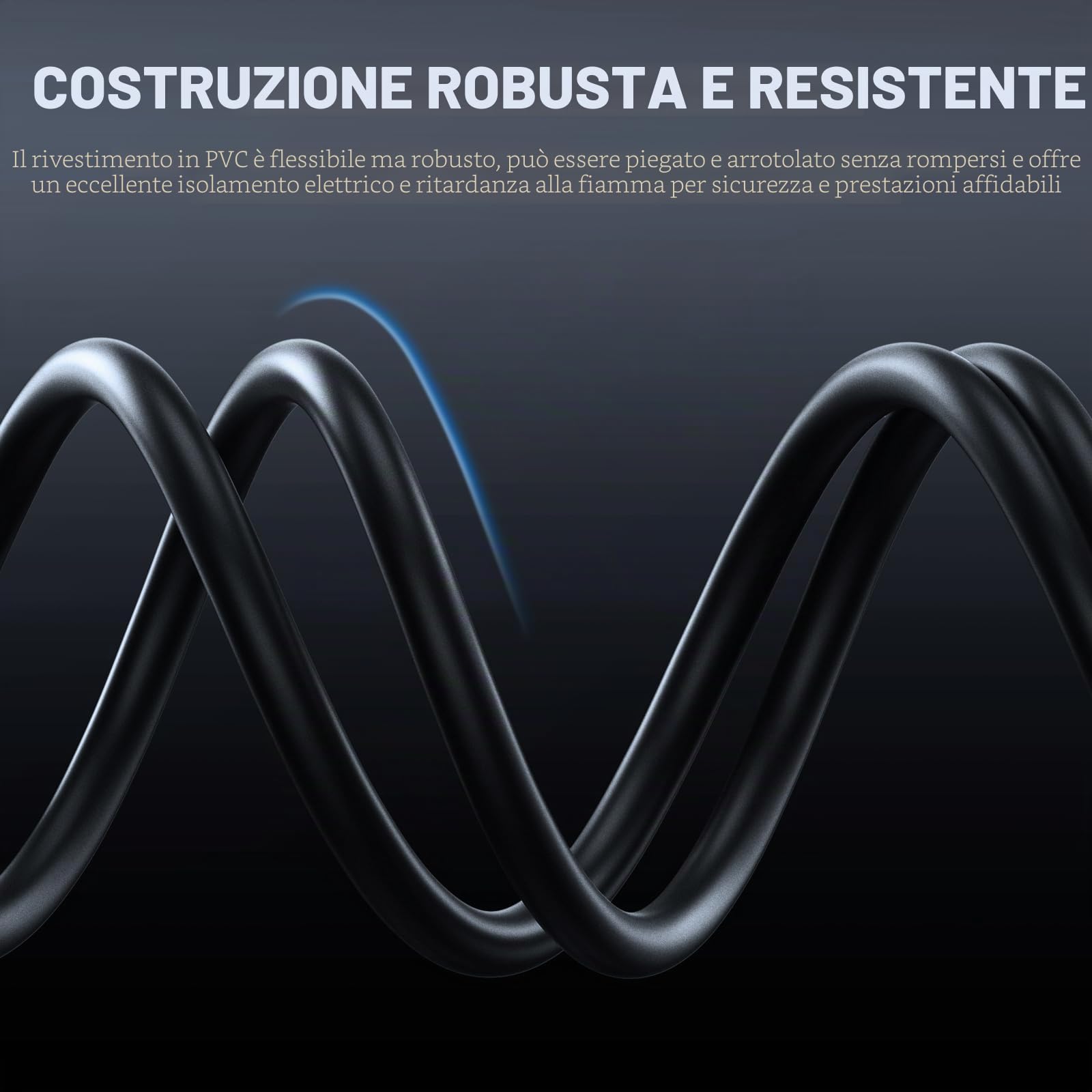 Neewer 6ft/1.8m D-Tap Maschio a 4 Pin XLR Femmina Cavo di Alimentazione PL60C LED Continua Video Luce, NC011