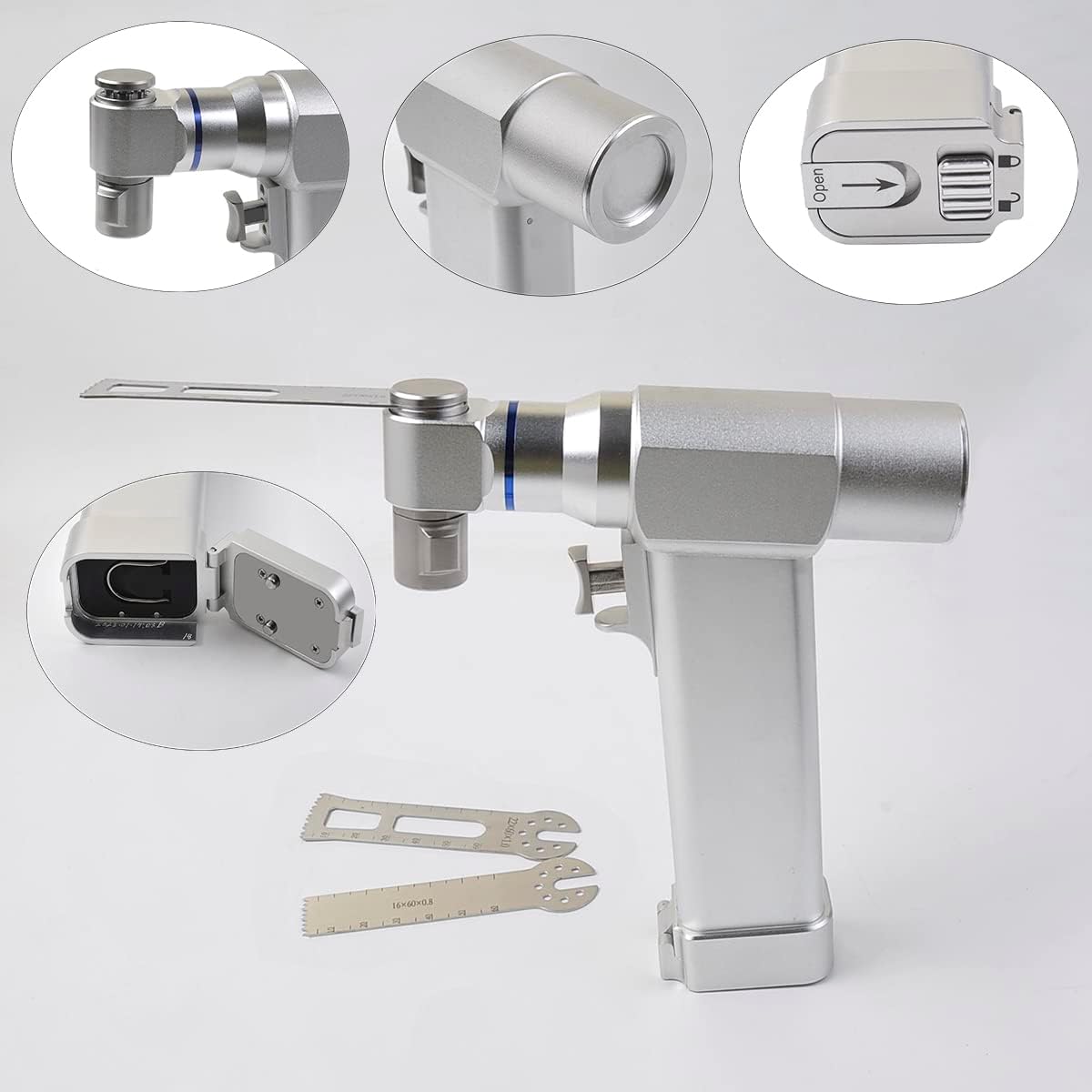 Orthopedic Micro Saw 7.2V Electrical Oscillating Saw Veterinary Orthopedic Instruments (Modle-B)