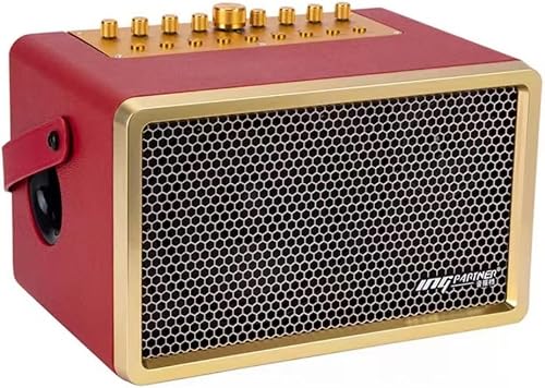 INGPARTNER K8 60W Recorder, Karaoke System, Internal Recording Musical Instrument Amplifier Speaker, Portable Audio, Stage Amp with 2 Bluetooth Rechargeable Mics, EQ Controls, Slots, 3 Colors (Yellow)