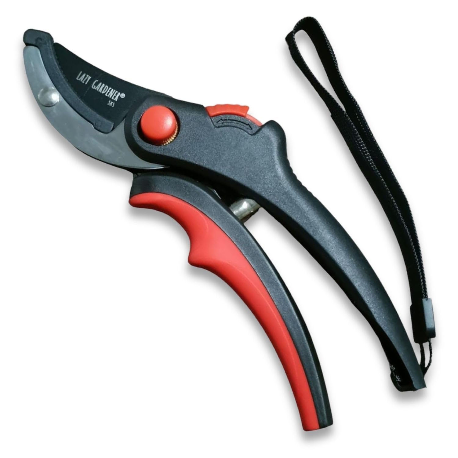 Lazy Gardener Heavy Duty Plant Cutter | Anvil Pruning Shears for Gardening | Garden Tools for Home | SK5 Steel Teflon-Coated Blade | Plant Pruning Cutter for Home Garden (B0D76BR7J7) Amazon Price History, Amazon Price Tracker