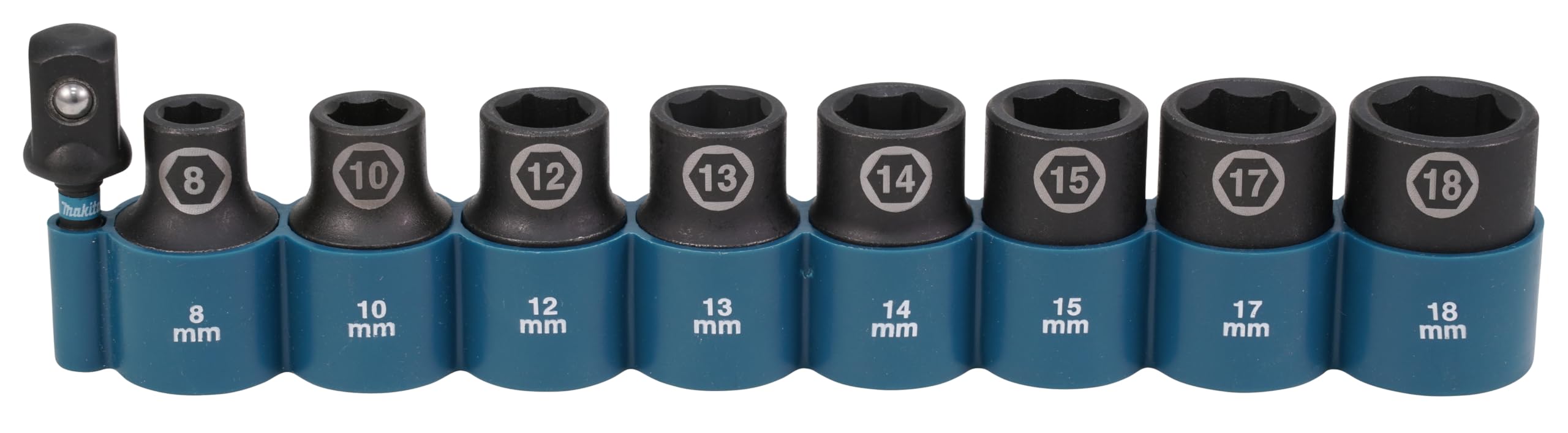 Douilles à choc 1/2 Makita E-16645 en acier forgé haute résistance