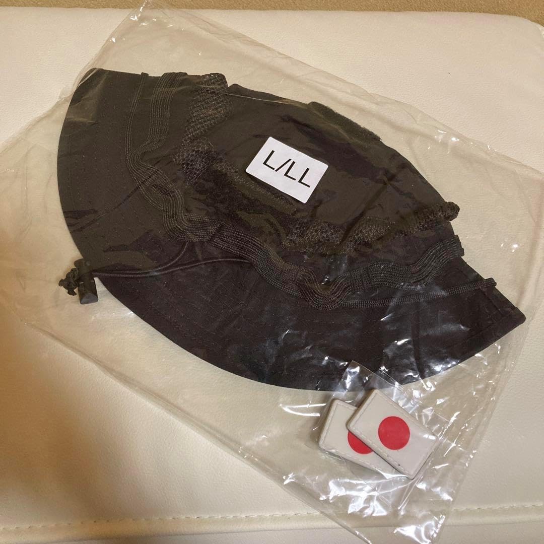 田村装備開発 T-レンジャーハット IR 陸自迷彩 黒 2点セット